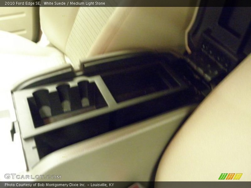 White Suede / Medium Light Stone 2010 Ford Edge SE