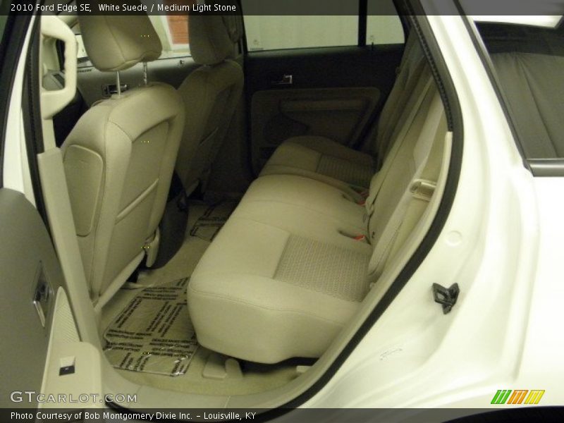 White Suede / Medium Light Stone 2010 Ford Edge SE
