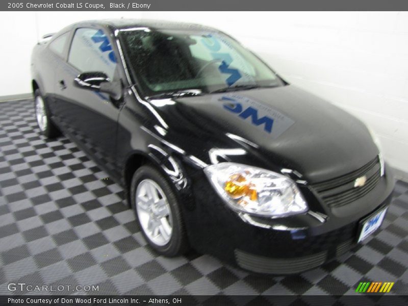 Black / Ebony 2005 Chevrolet Cobalt LS Coupe