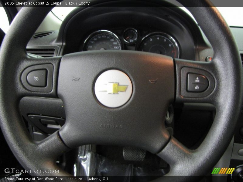 Black / Ebony 2005 Chevrolet Cobalt LS Coupe