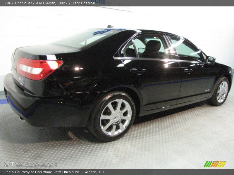 Black / Dark Charcoal 2007 Lincoln MKZ AWD Sedan