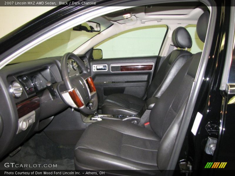 Black / Dark Charcoal 2007 Lincoln MKZ AWD Sedan