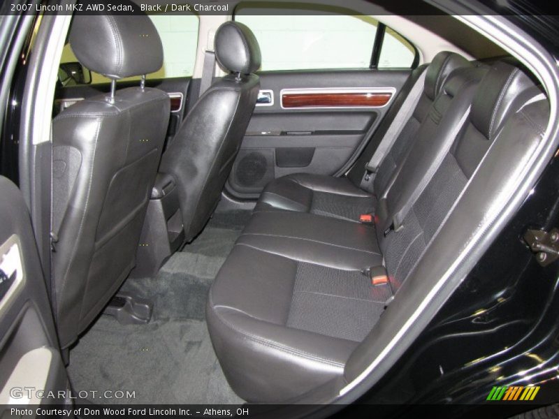 Black / Dark Charcoal 2007 Lincoln MKZ AWD Sedan
