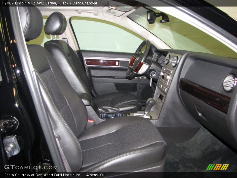 Black / Dark Charcoal 2007 Lincoln MKZ AWD Sedan