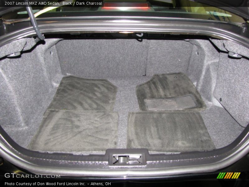 Black / Dark Charcoal 2007 Lincoln MKZ AWD Sedan