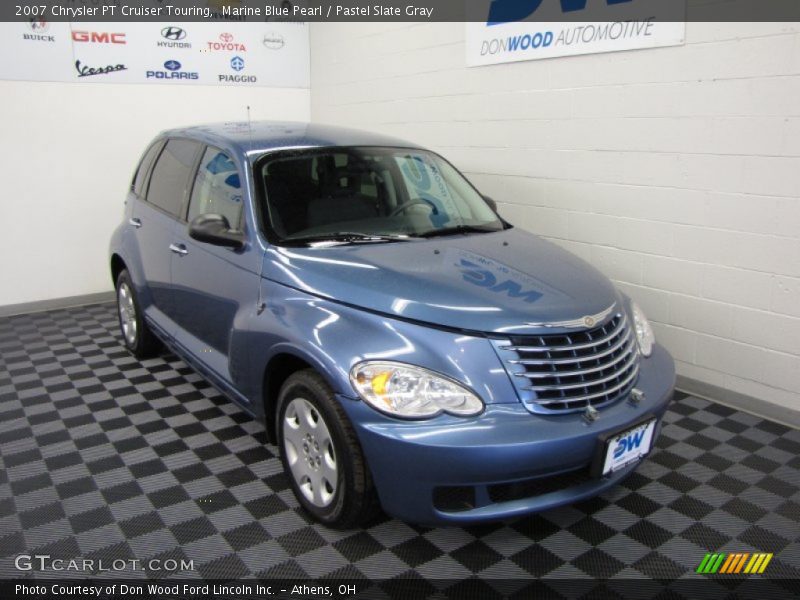 Marine Blue Pearl / Pastel Slate Gray 2007 Chrysler PT Cruiser Touring