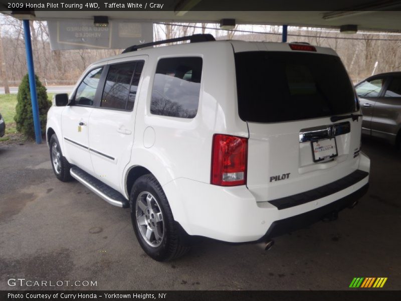 Taffeta White / Gray 2009 Honda Pilot Touring 4WD