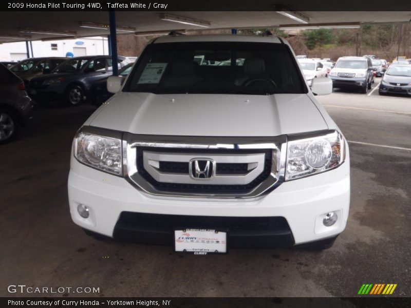Taffeta White / Gray 2009 Honda Pilot Touring 4WD