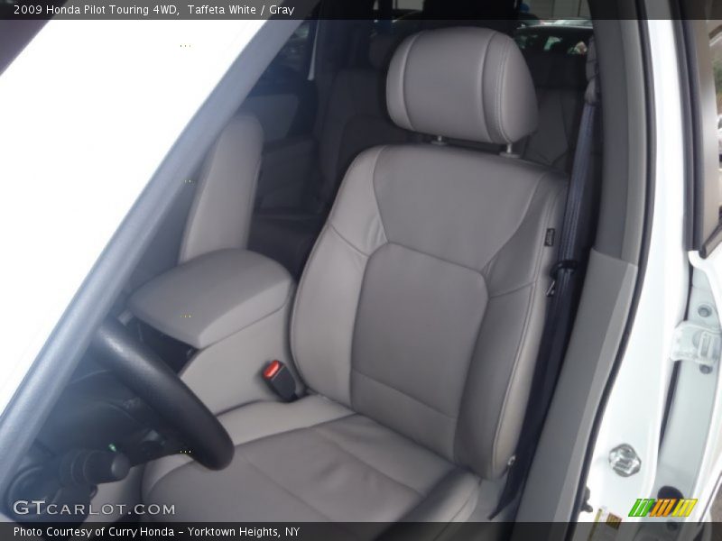 Taffeta White / Gray 2009 Honda Pilot Touring 4WD