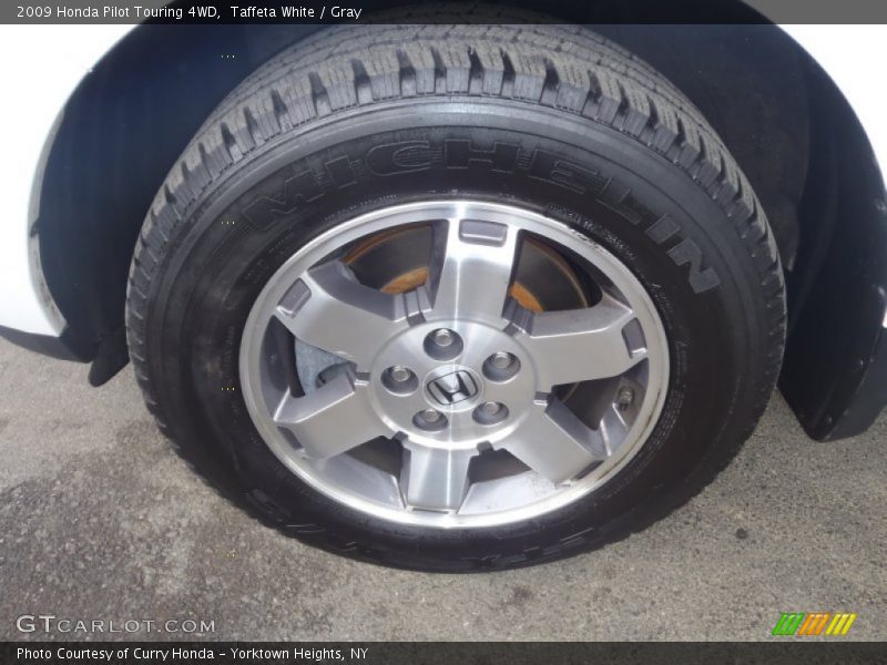 Taffeta White / Gray 2009 Honda Pilot Touring 4WD