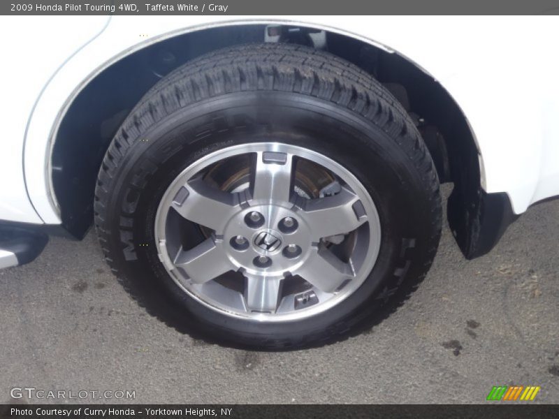 Taffeta White / Gray 2009 Honda Pilot Touring 4WD