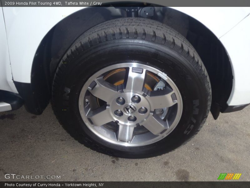 Taffeta White / Gray 2009 Honda Pilot Touring 4WD