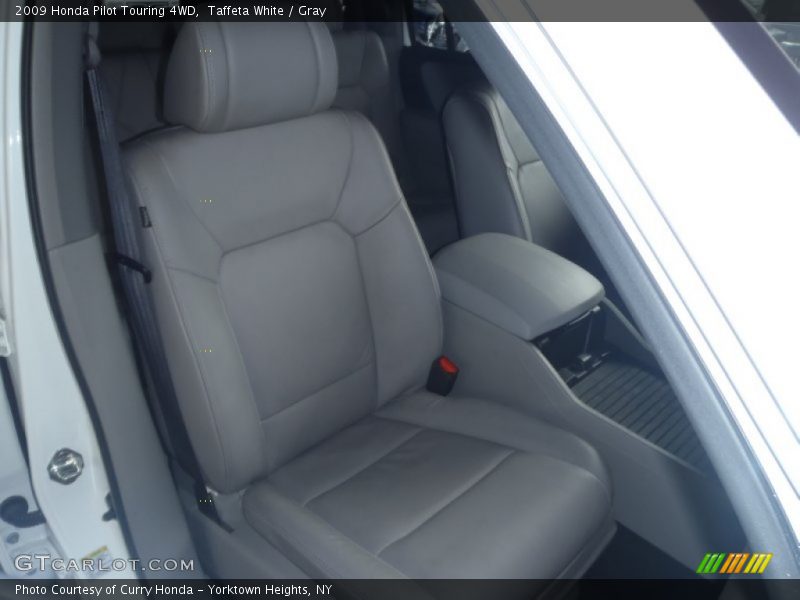 Taffeta White / Gray 2009 Honda Pilot Touring 4WD