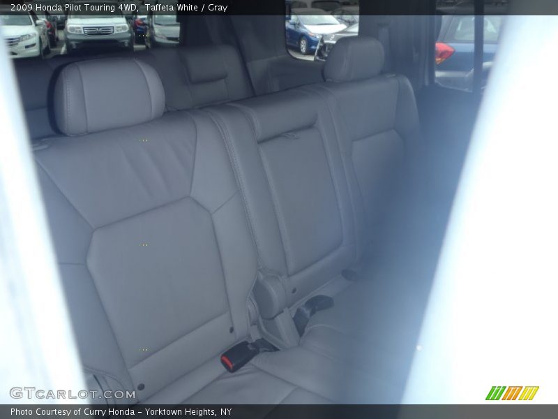 Taffeta White / Gray 2009 Honda Pilot Touring 4WD