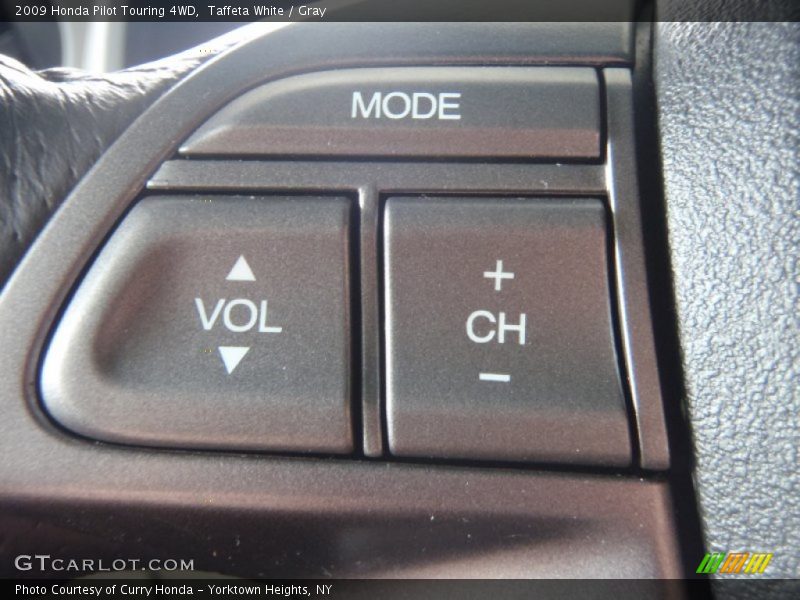 Taffeta White / Gray 2009 Honda Pilot Touring 4WD