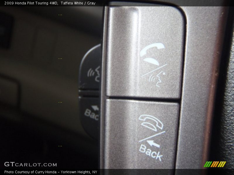 Taffeta White / Gray 2009 Honda Pilot Touring 4WD