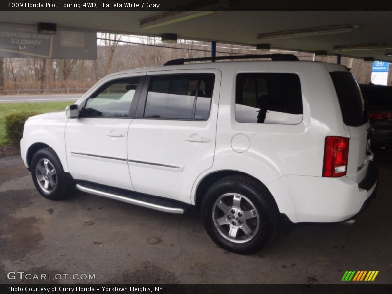 Taffeta White / Gray 2009 Honda Pilot Touring 4WD