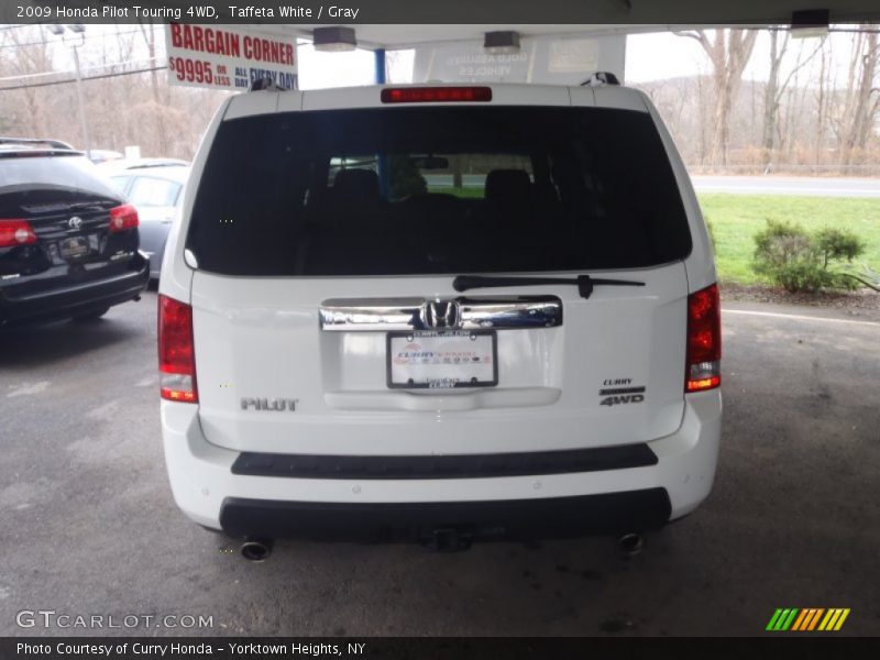Taffeta White / Gray 2009 Honda Pilot Touring 4WD