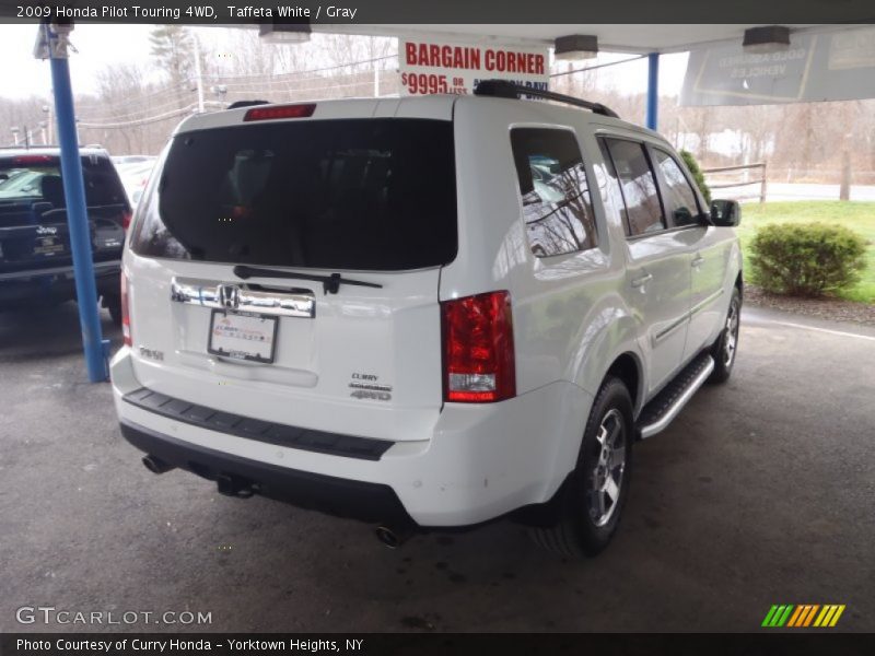 Taffeta White / Gray 2009 Honda Pilot Touring 4WD