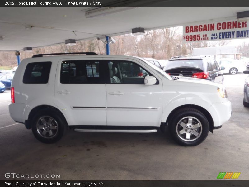 Taffeta White / Gray 2009 Honda Pilot Touring 4WD