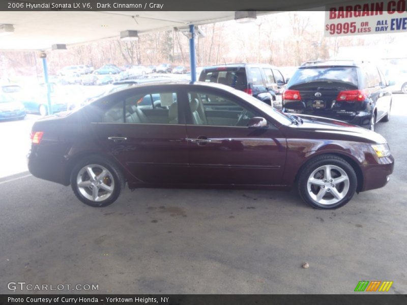 Dark Cinnamon / Gray 2006 Hyundai Sonata LX V6