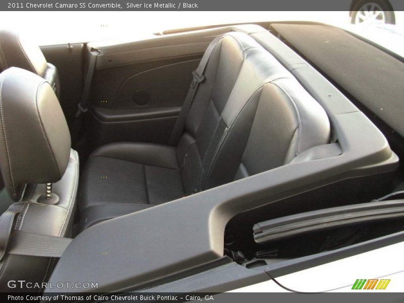 Silver Ice Metallic / Black 2011 Chevrolet Camaro SS Convertible