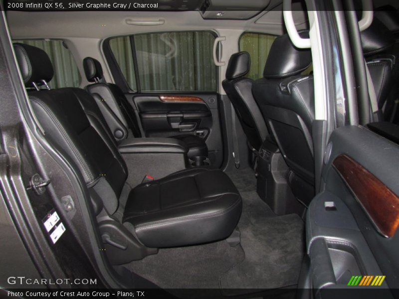 Silver Graphite Gray / Charcoal 2008 Infiniti QX 56