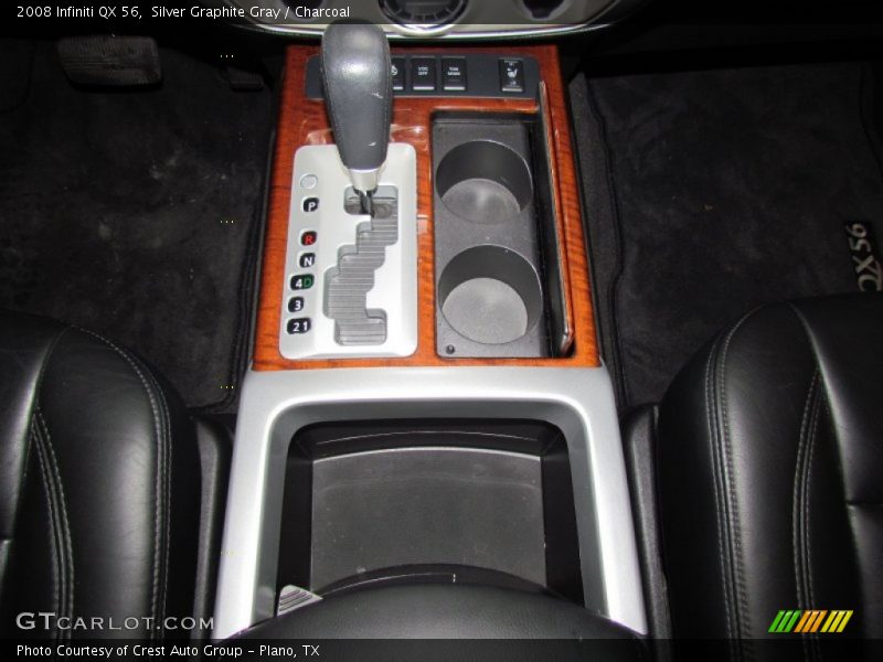 Silver Graphite Gray / Charcoal 2008 Infiniti QX 56