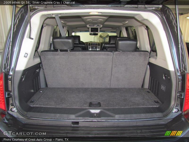 Silver Graphite Gray / Charcoal 2008 Infiniti QX 56