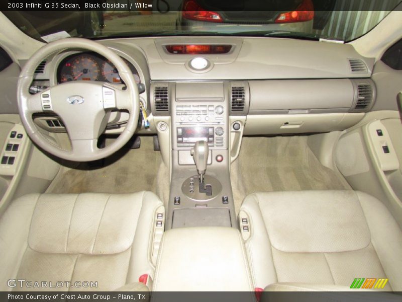 Black Obsidian / Willow 2003 Infiniti G 35 Sedan