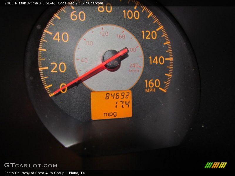 Code Red / SE-R Charcoal 2005 Nissan Altima 3.5 SE-R