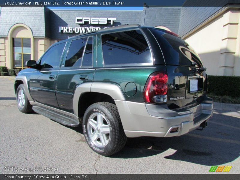 Forest Green Metallic / Dark Pewter 2002 Chevrolet TrailBlazer LTZ