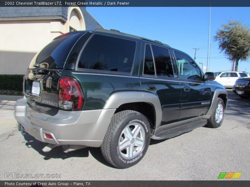 Forest Green Metallic / Dark Pewter 2002 Chevrolet TrailBlazer LTZ