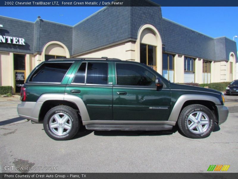 Forest Green Metallic / Dark Pewter 2002 Chevrolet TrailBlazer LTZ