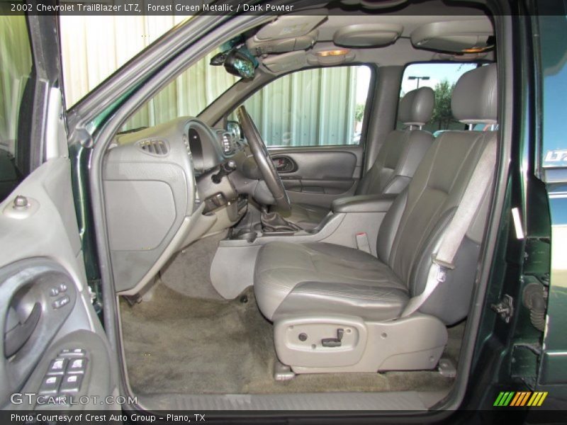 Forest Green Metallic / Dark Pewter 2002 Chevrolet TrailBlazer LTZ