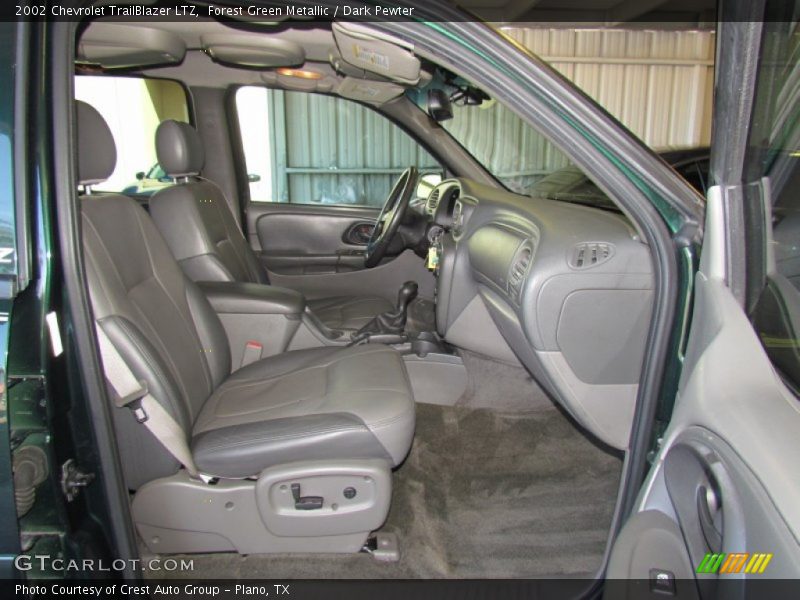 Forest Green Metallic / Dark Pewter 2002 Chevrolet TrailBlazer LTZ