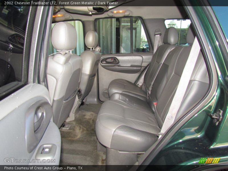 Forest Green Metallic / Dark Pewter 2002 Chevrolet TrailBlazer LTZ