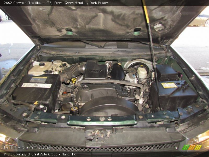 Forest Green Metallic / Dark Pewter 2002 Chevrolet TrailBlazer LTZ