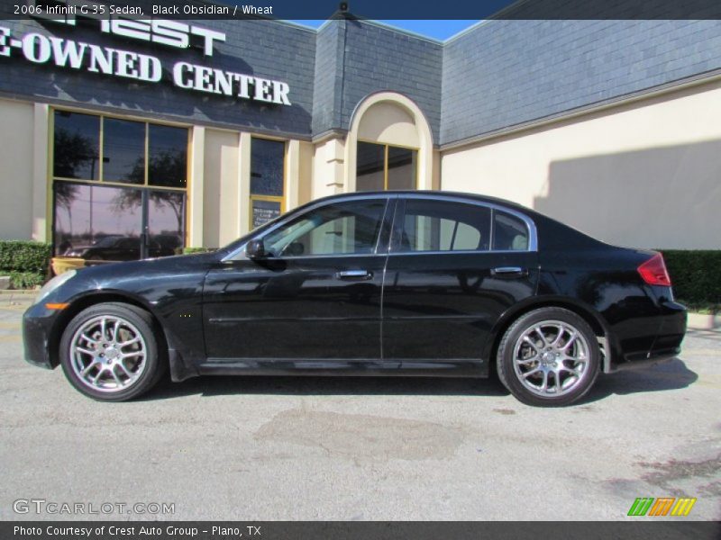 Black Obsidian / Wheat 2006 Infiniti G 35 Sedan