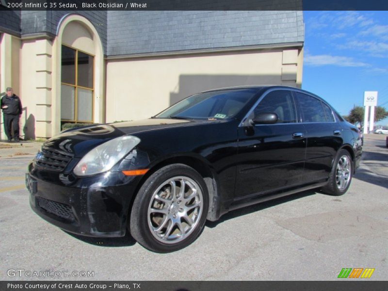 Black Obsidian / Wheat 2006 Infiniti G 35 Sedan
