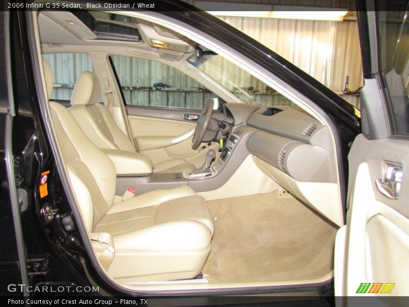 Black Obsidian / Wheat 2006 Infiniti G 35 Sedan