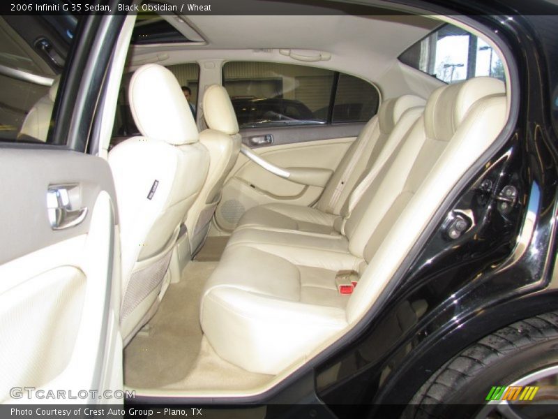 Black Obsidian / Wheat 2006 Infiniti G 35 Sedan