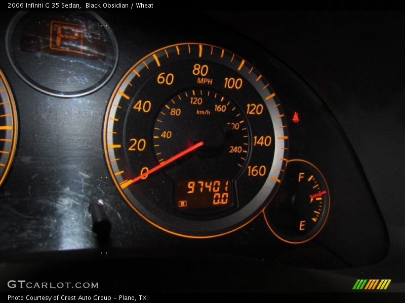 Black Obsidian / Wheat 2006 Infiniti G 35 Sedan