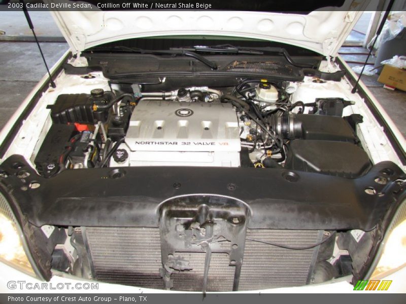 Cotillion Off White / Neutral Shale Beige 2003 Cadillac DeVille Sedan