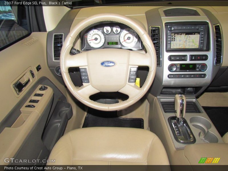Black / Camel 2007 Ford Edge SEL Plus