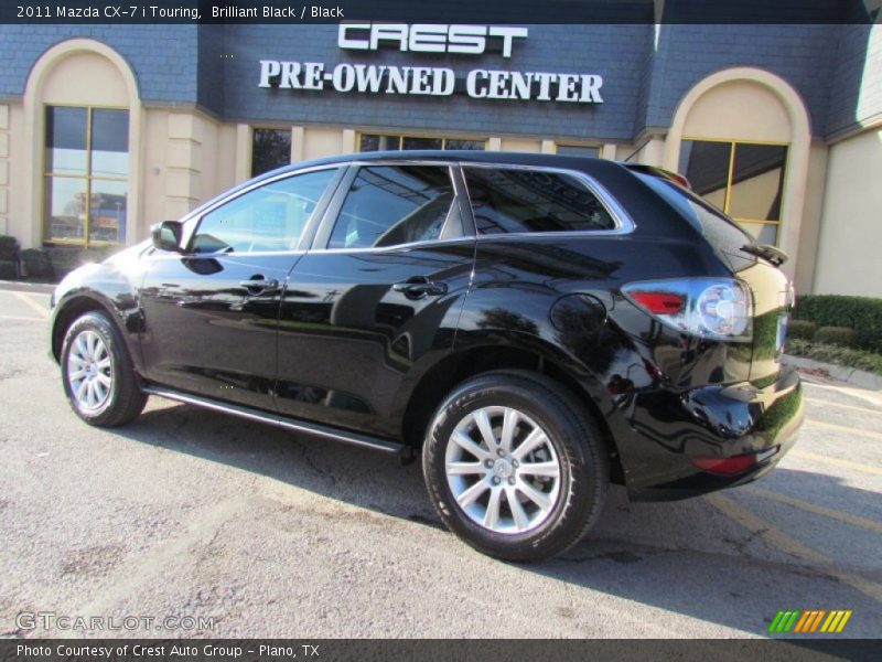 Brilliant Black / Black 2011 Mazda CX-7 i Touring