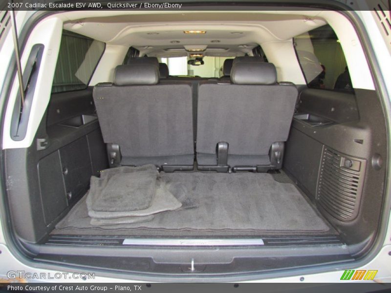 Quicksilver / Ebony/Ebony 2007 Cadillac Escalade ESV AWD