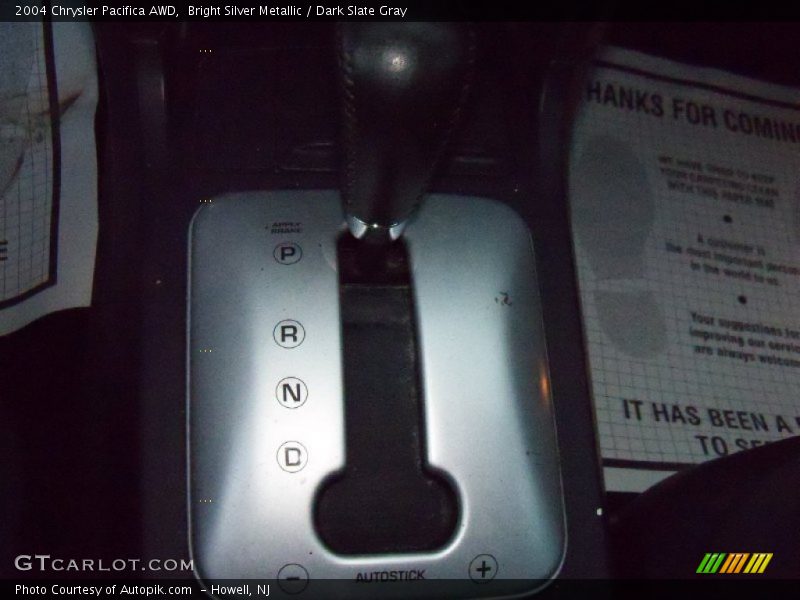 Bright Silver Metallic / Dark Slate Gray 2004 Chrysler Pacifica AWD