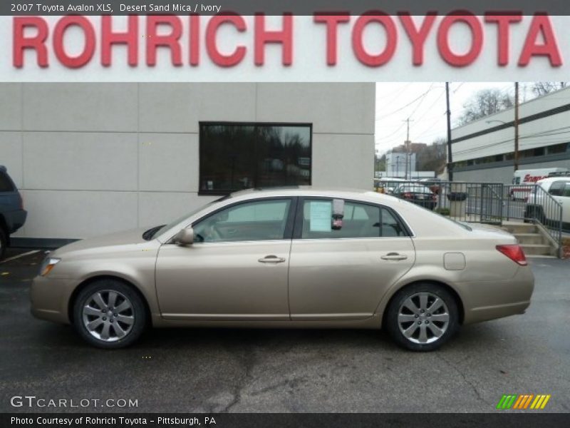 Desert Sand Mica / Ivory 2007 Toyota Avalon XLS