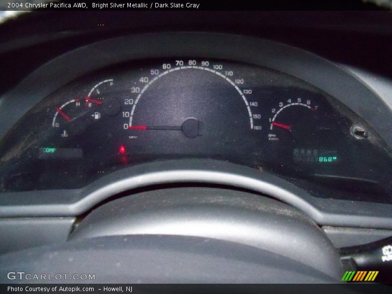Bright Silver Metallic / Dark Slate Gray 2004 Chrysler Pacifica AWD